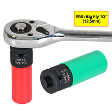 Load image into Gallery viewer, 17mm/21mm Universal Wheel Lock Nut Removal Socket Wrench Anti-theft Removal Socket Wrench Repair Tools for Mercedes Benz S Series
