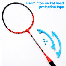 Load image into Gallery viewer, 2PCS Badminton Racket Head Frame Protective Sleeve Anti-Friction Anti-Paint Anti-Broken Wire Silicone Protective Tool For Badminton Lovers
