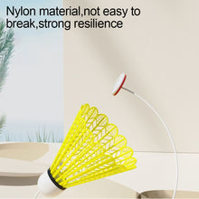 Load image into Gallery viewer, Portable Luminous Badminton Single Trainer Automatic Rebound Badminton Strength Training Trainer Fitness Partner

