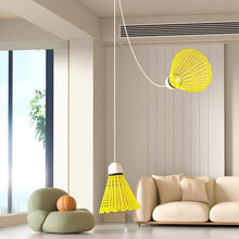 Load image into Gallery viewer, Portable Luminous Badminton Single Trainer Automatic Rebound Badminton Strength Training Trainer Fitness Partner
