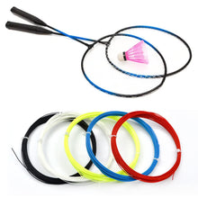 Load image into Gallery viewer, 1PC 0.7MM 24LB Badminton Racquet String High Elastic Durable Break Proof Training Special Ball String Badminton Racket Repair Accessories

