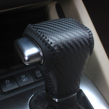 Load image into Gallery viewer, Car PU Leather Carbon Fiber Gear Shift Knob Cover Handball Trim For Volkswagen Sagitar 06-11 Golf 6 10-11 Lavida 08-12 Bora 08-12 Polo 06-10 Tiguan 06-10 Accessories
