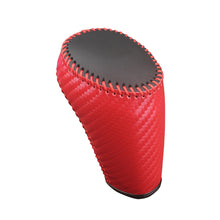 Load image into Gallery viewer, Car PU Leather Carbon Fiber Gear Shift Knob Handball Trim Cover Accessories For Chevrolet Chevy Malibu XL 16-20 Equinox 17-19 Cruz 17-18
