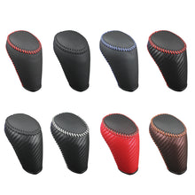 Load image into Gallery viewer, Car PU Leather Carbon Fiber Gear Shift Knob Handball Trim Cover Accessories For Chevrolet Chevy Malibu XL 16-20 Equinox 17-19 Cruz 17-18
