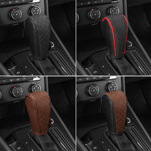 Load image into Gallery viewer, PU Leather Car Shift Handle Cover Non-Slip Shift Knob Decoration Protective Cover Interior Accessories
