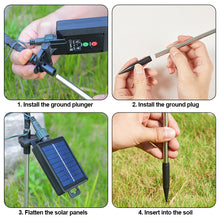 Load image into Gallery viewer, Solar Flower Lamp Outdoor Garden Cherry Blossom Fairy Decoration Lighting Waterproof Lawn Light Yard Landscape Light
