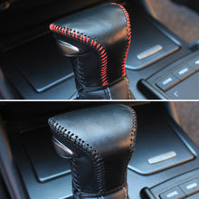 Load image into Gallery viewer, Car PU Leather Carbon Fiber Gear Shift Knob Cover Handball Trim For Lexus ES200 300h UX260 2018-2022 Accessories
