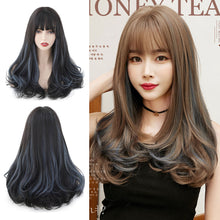 Load image into Gallery viewer, 18inch Women Hair Synthetic Hair Extensions Big Wave Wig Head Cover Pear Flower Curl Chemical Fiber Hair Cover Wig Cover
