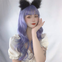 Load image into Gallery viewer, Fashion Wig Women's Long Hair Natural Full Head Set Long Curly Hair Big Wave Simulation Wig Set
