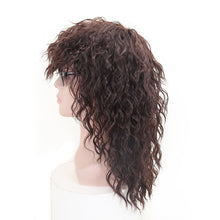 Load image into Gallery viewer, Retro Rock Messy Synthetic Wig COS Holiday Party Daily Fake Headband Funny Wave Curly Hair Women Men False Hair Wig Cover
