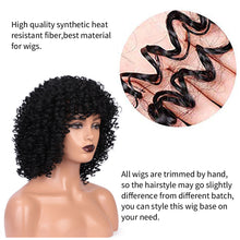 Load image into Gallery viewer, Classic High-temperature Silk Wig Cover Small Curled Caterpillar Long Curled Hair Synthetic Fiber Headband Women's Wig Cover
