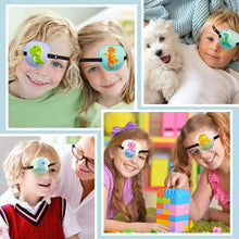 Load image into Gallery viewer, Cute Occlusion Medical Lazy Eye Patch Amblyopia Obscure Astigmatism Training Eyeshade Filled Child Amblyopia Eye Patches
