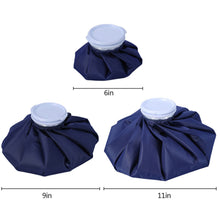 Load image into Gallery viewer, Dark Blue Black Cloth Ice Pack Cold Compress Hot Compress Physical Cooling Ice Pack Sports Portable Ice Pack
