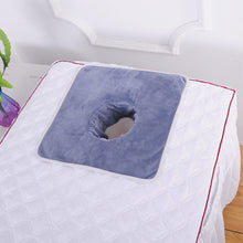 Load image into Gallery viewer, Beauty Salon Towel Bedside Hole Towel Massage Bed Hole Pad Face Towel Bedside Hole Towel Non Fading Massage Hole Towel
