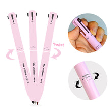 Load image into Gallery viewer, 4 in 1 Multifunctional Eyeliner Eyebrow Pencil Contour Pen Long Lasting Waterproof Eyeliner Makeup Pencil Lip Liner Pen Cosmetics
