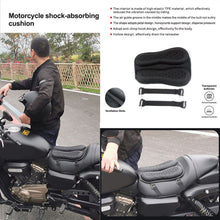 Load image into Gallery viewer, High-elastic Motorcycle Gel Seat Cushion 3D Honeycomb Structure Shock Foldable Breathable Motorcycle Gel Seat Pad Gel Cushion
