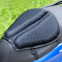 Load image into Gallery viewer, Motorcycle Gel Seat Cushion 3D Honeycomb Structure Shock Breathable Foldable Elastic Gel Seat Pad Gel Cushion For Motorcycle Seat
