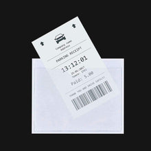 Load image into Gallery viewer, Self-Adhesive PVC Clear Car Windshield Ticket Card Holder Parking Permit Transparent Card Bag Durable Plastic Card Cover Pocket
