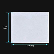 Load image into Gallery viewer, Self-Adhesive PVC Clear Car Windshield Ticket Card Holder Parking Permit Transparent Card Bag Durable Plastic Card Cover Pocket
