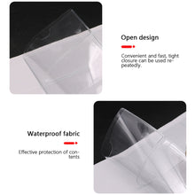 Load image into Gallery viewer, Self-Adhesive PVC Clear Car Windshield Ticket Card Holder Parking Permit Transparent Card Bag Durable Plastic Card Cover Pocket
