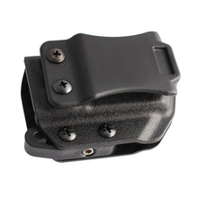 Load image into Gallery viewer, Universal Tactical IWB OWB 9mm/.40 Belt Clip Single Double Stack Magazine Pouch Holster Mag Carrier Holder Case For Pistol Gun
