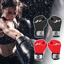 Load image into Gallery viewer, PU Men Women Boxing Gloves for Karate Muay Thai Guantes De Boxeo Free Fight Sanda Training Adults Kids Equipment
