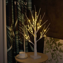 Load image into Gallery viewer, Lighted Birch Tree for Home Decor Easter Christmas Decorations Indoor Tabletop Mini Artificial Trees with Lights
