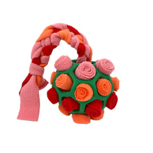 Load image into Gallery viewer, Interactive Dog Snuffle Ball Toy Foraging Skills Food Hiding Bite-resistant Anxiety Relief Slow Feeder Training Pet Ball Toy

