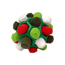 Load image into Gallery viewer, Interactive Dog Snuffle Ball Toy Foraging Skills Food Hiding Bite-resistant Anxiety Relief Slow Feeder Training Pet Ball Toy
