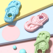 Load image into Gallery viewer, Pet Dog Chewing TPR Slippers Toys Bite Resistant Interactive Pet Training Toy Grinding Cleaning Teeth Pet Supplies
