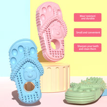 Load image into Gallery viewer, Pet Dog Chewing TPR Slippers Toys Bite Resistant Interactive Pet Training Toy Grinding Cleaning Teeth Pet Supplies

