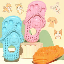 Load image into Gallery viewer, Pet Dog Chewing TPR Slippers Toys Bite Resistant Interactive Pet Training Toy Grinding Cleaning Teeth Pet Supplies
