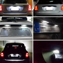 Load image into Gallery viewer, 1PC Car Canbus LED License Number Plate Light Assembly Replacement For Mini Cooper R56 R57 R58 R59 R50 R52 R53 07-15
