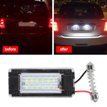 Load image into Gallery viewer, 1PC Car Canbus LED License Number Plate Light Assembly Replacement For Mini Cooper R56 R57 R58 R59 R50 R52 R53 07-15

