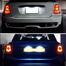 Load image into Gallery viewer, 1PC Car Canbus LED License Number Plate Light Assembly Replacement For Mini Cooper R56 R57 R58 R59 R50 R52 R53 07-15
