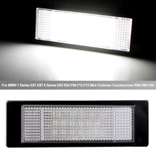 Load image into Gallery viewer, 1PC 12V Car LED License Number Plate Light Trunk Lamp Light Sourcefor BMW 1 Series E81 E87 6 Series E63 E64 F06 F12 F13 Mini Clubman Countrymnan R55 R60 F60
