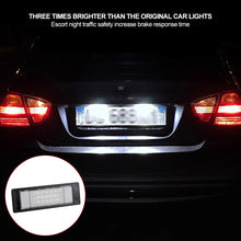 Load image into Gallery viewer, 1PC 12V Car LED License Number Plate Light Trunk Lamp Light Sourcefor BMW 1 Series E81 E87 6 Series E63 E64 F06 F12 F13 Mini Clubman Countrymnan R55 R60 F60
