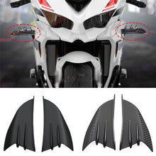 Load image into Gallery viewer, 2Pcs Motorcycle Winglet Aerodynamic Spoiler Wing Kit With Adhesive Motorcycle Decoration Sticker For GSX250R R15400 CBR Suzuki Honda Yamaha R3/R25
