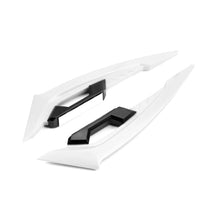 Load image into Gallery viewer, 2Pcs Motorcycle Winglets Front Side Spoiler Aerodynamic Wing Set Fixed Wind Wing with Adhesive Decoration Sticker
