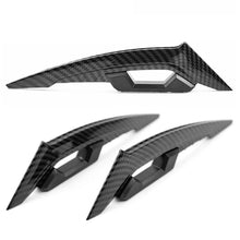 Load image into Gallery viewer, 2Pcs Motorcycle Winglets Front Side Spoiler Aerodynamic Wing Set Fixed Wind Wing with Adhesive Decoration Sticker
