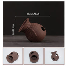 Load image into Gallery viewer, Ceramic Aquarium Decoration Fish Shrimps Shelter House Pottery Landscaping Ornaments Decor Fish Tank Submarine Cave Decor

