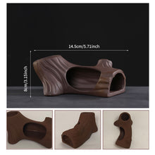 Load image into Gallery viewer, Ceramic Aquarium Decoration Fish Shrimps Shelter House Pottery Landscaping Ornaments Decor Fish Tank Submarine Cave Decor

