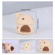 Load image into Gallery viewer, Ceramic Aquarium Decoration Fish Shrimps Shelter House Pottery Landscaping Ornaments Decor Fish Tank Submarine Cave Decor

