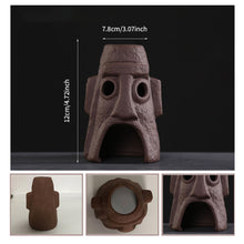 Load image into Gallery viewer, Ceramic Aquarium Decoration Fish Shrimps Shelter House Pottery Landscaping Ornaments Decor Fish Tank Submarine Cave Decor
