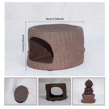 Load image into Gallery viewer, Ceramic Aquarium Decoration Fish Shrimps Shelter House Pottery Landscaping Ornaments Decor Fish Tank Submarine Cave Decor
