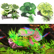 Load image into Gallery viewer, Artificial Green Plants Underwater Grass Aquarium Fish Tank Simulation Decoration Aquarium Decor Plastic Plants
