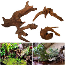 Load image into Gallery viewer, Natural Tree Trunk Aquarium Decoration Sunken Wood Landscaping Ornaments Decor Fish Tank Ornament Different Shape
