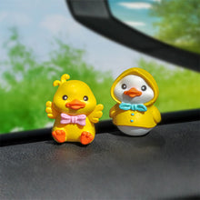 Load image into Gallery viewer, Cute Duck Figurines Miniature Craft Ornament Micro Landscape Kawaii Desk Car Interior Accessories Home Decoration Kids Gift
