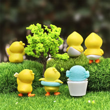 Load image into Gallery viewer, Cute Duck Figurines Miniature Craft Ornament Micro Landscape Kawaii Desk Car Interior Accessories Home Decoration Kids Gift
