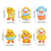Load image into Gallery viewer, Cute Duck Figurines Miniature Craft Ornament Micro Landscape Kawaii Desk Car Interior Accessories Home Decoration Kids Gift
